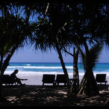 Strandhotel "Wilde Ananas" Sri Lanka am Koggala Beach