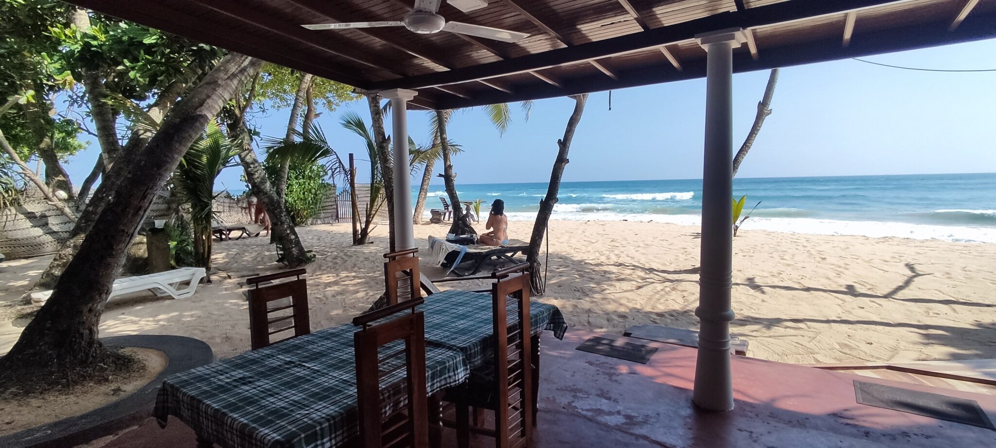 Seaview Restaurant Liegebereich Strand Wilde Ananas