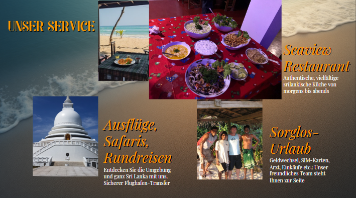 Service Hotel Wilde Ananas Sri Lanka